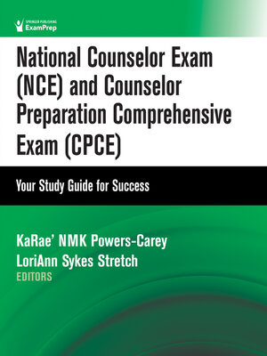 cover image of National Counselor Exam (NCE) and Counselor Preparation Comprehensive Exam (CPCE)